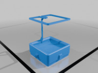 No Man's Sky NMS CubeRoom Planter Base Part 3D model