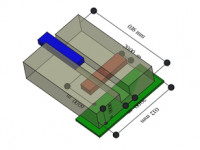 Multielectrode 2, tetrode 3D model