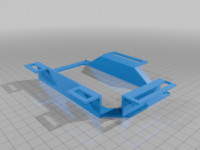 HomeRacker PSU Bracket 3D model