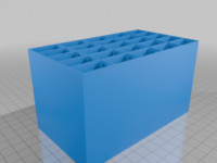 Drawer Shell for ReavenK's foldable drawer design 3D model