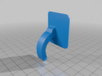 LG Artcool MIRROR hooks for Panel Repair 3D model