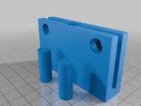 Dog Pen Straight 3D model