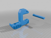 Desk Hook Sea Creature 3D model