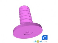 Audi A4 B7 bumper stop 3D model