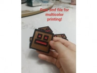 Geometry Dash Icons 3mf file 3D model