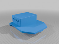 Dog box flatbed 3D model
