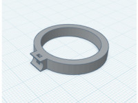 MTB Headset Spacer For DJ  3D model