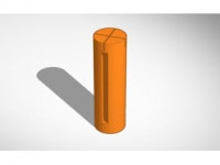 Crochet magic ring tool 3D model