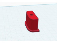 Drawer Wheel adapter 3D model