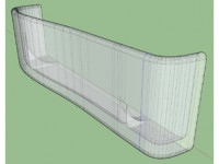 Bose A20 Control Module Mount - Clean Geometry 3D model
