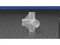 1 inch pvc corners 3D model