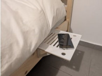 Side bed shelf 3D model