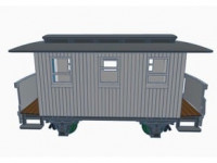Passenger wagon 3D model