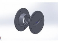 Universal Carpet Mat Clips 3D model