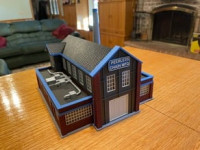 HO Scale Peerless Chaing Factory 3D model