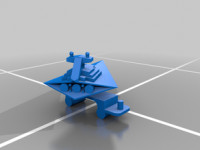 Star Destroyer Mini Model 3D model