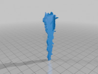 Greenman Garden Plaque 3D model