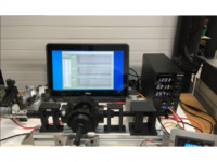 Simple 3D printed dynamometer for small PMDC and stepper motors 3D model