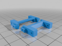 Trx4m Body mount 3D model