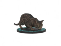 Prowling Cat Token 3D model