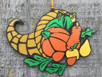 Cornucopia Decoration 3D model