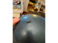 yoga ball plastic plug 3D model