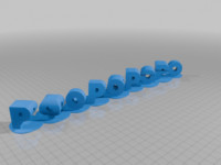 brainrotambigram 3D model