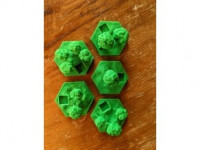 Terraforming Mars Greenery Set 3D model