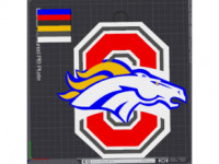 The Ohio State Bronco  3D model