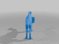 TheZoneCamp Camel Mascot 3D model