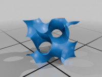 Gyroid 3D model