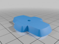 Delta Chamberlain Towel Rack Mounting Bracket 3D model