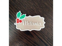 Christmas present name tag - Free 3D Model Generator 3D model