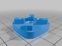 Corner Mirror Clip 3D model