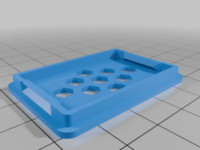 ESP32S3-Cam_Case with Go-Pro mount 3D model