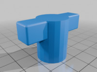 Spanner for Kitchen tap valve nuts. 3D model