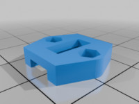 Apus36 FPV frame XT30 holder 3D model