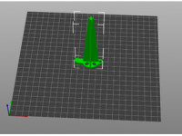 Plastic FPV Drone Legs 3D model