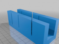 Verstekbakje Klein model 3D model