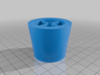  George Foreman Large Variable Temp Grill and Griddle Knob 3D model