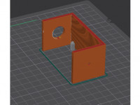 Customizable device mount putting under a desk 3D model