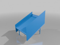 Superstock left short 3D model