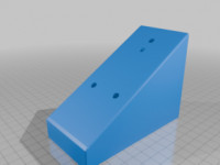 GU10 30 degree Angle mount/socket  3D model