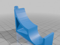 Modular Wire Spool Holders for Pegboard - REMIX 3D model