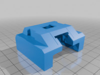 Wpl c24 Trx4m skid adapter 3D model