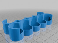 Einhell X-Change battery case expander 3D model