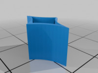 North Star Cookie Cutter 3D model