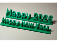 2026 Desk Plaques 3D model