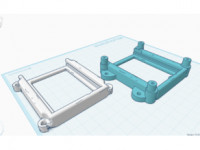 Double stack arduino mount 3D model