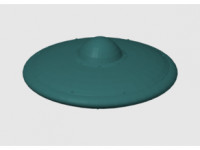 Simple UFO 3D model